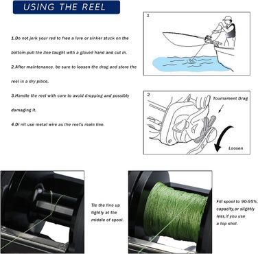 Професійна котушка для морської риболовлі, міцна, для великомасштабного риболовлі, тролінгова котушка з плавною системою натягу для морського, глибоководного, коропового лову, чорна, розмір 30