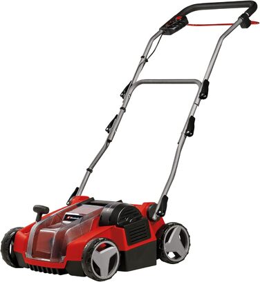 Аератор-садовий пилосос GE-SC 36/35 Li Power X-Change (36 В, ширина захоплення 35 см, безщітковий двигун, вал з 16 ножами, складна ручка керування, у комплекті 2 шт. акумулятор 4,0 Агод та зарядний пристрій Twincharger) з 2 шт. акумулятором 4,0 Агод та за
