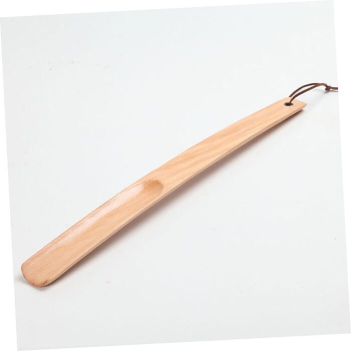 Дерев'яні черевики Shoehorn з масиву дерева Shoehorn Hotel Shoehorn Tool Корисний дерев'яний підйомник взуття Shoehorn Single Plugged Footwear, 2 шт.