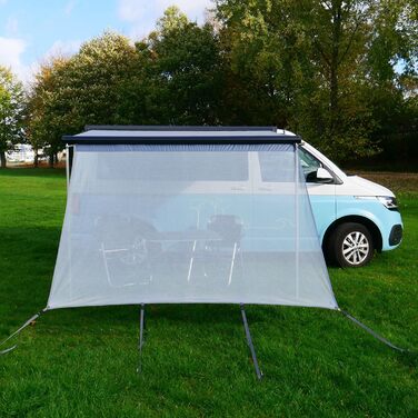 Ваш GEAR Capri Sun Blocker - 6 розмірів - вітропроникні передні та бічні панелі тенту для тентів, забезпечення конфіденційності та захисту від сонця. 3 кедри діаметром 4,3, 6,2 та 7 мм. Ширина передньої панелі від 240 до 480 см. 240 x 200 см - передня пан