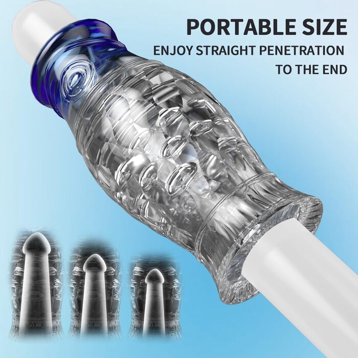 Іграшка для мастурбації для чоловіків, реалістичний мастурбатор з 3D-пристроєм для тренування вагіни, клітора, аналу та пеніса, еротична секс-іграшка для чоловіків, прозора