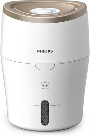 Зволожувач Philips Series 2000 - для приміщень до 38 м, технологія NanoCloud, 2 налаштування швидкості, 2-літровий бак (HU4811/10)