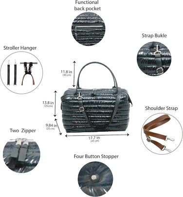 Ексклюзивна клінічна сумка для народження, велика сумка для дитячих підгузників, спортивна сумка, жіноча сумка, дорожня сумка для