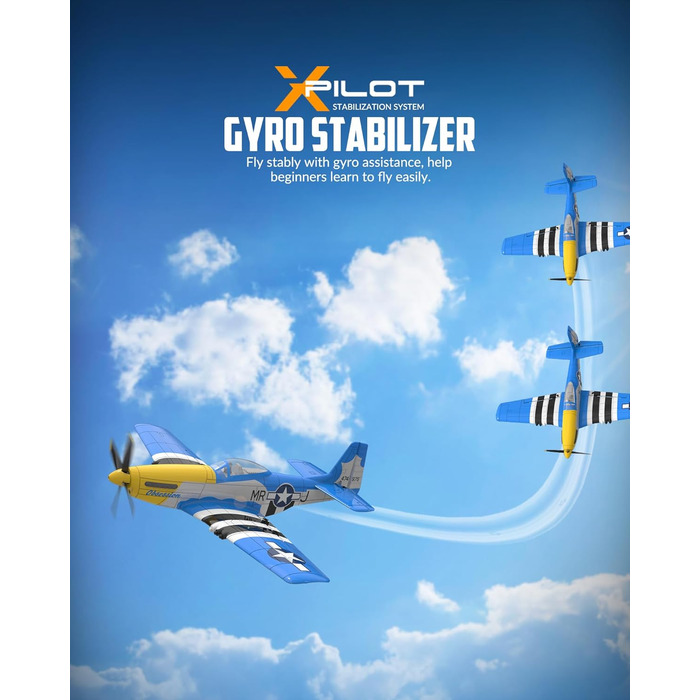 ГГц 4-канальний пульт дистанційного керування Літак RTF RC Plane Верхній пілотаж Літак іграшка для початківців, дітей і дорослих (