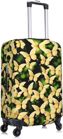 Чохол для валізи Метелик, міцний захист для багажу розміру XL (45.7-81.3 см), чорний