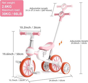 В 1 баланс велосипеди баланс велосипед дитячий триколісний триколісний велосипед баланс велосипед дитячі ходунки для дітей від 1 р