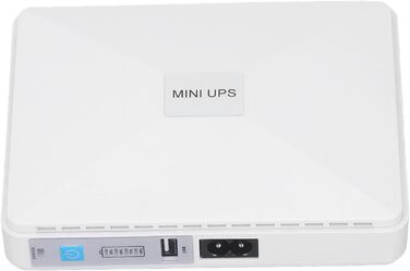 Джерело безперебійного живлення (UPS) 5В/9В/12В, 2А, USB, компактний, для роутерів, модемів, камер, смартфонів, 8800 мАг (Європейська вилка)