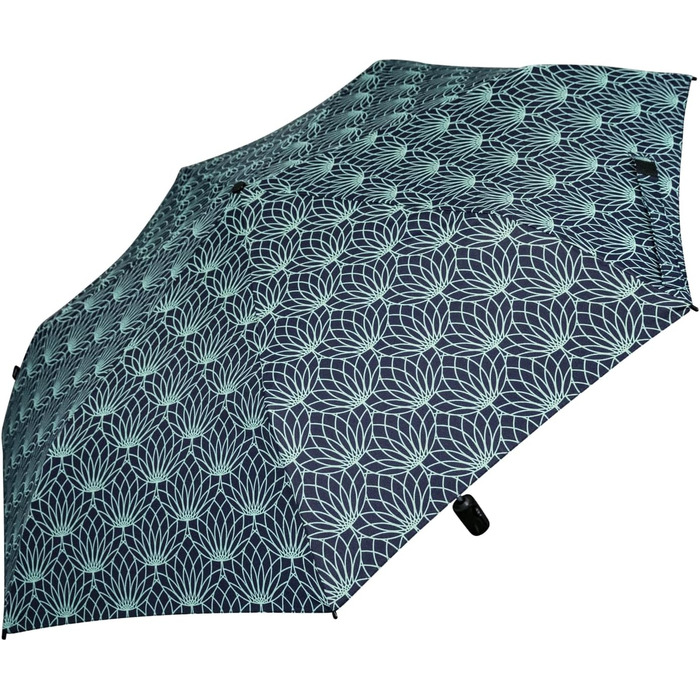 Складна парасолька Knirps Slim Duomatic з автоматичним відкриттям/закриттям із захистом від ультрафіолету Renature - Зелений Renat