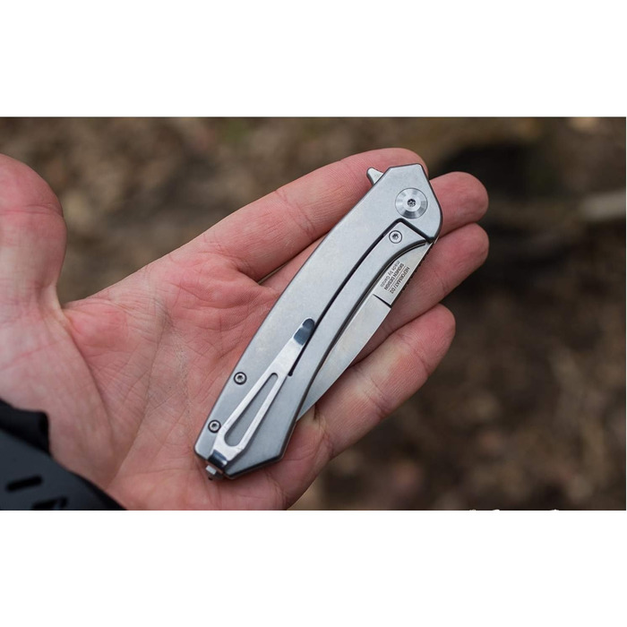 Кишеньковий складаний ніж Firebird GANZO Adimanti Skimen-PL, рукоятка G10 з кліпсою та склобій, клинок зі сталі D2, мисливський, р