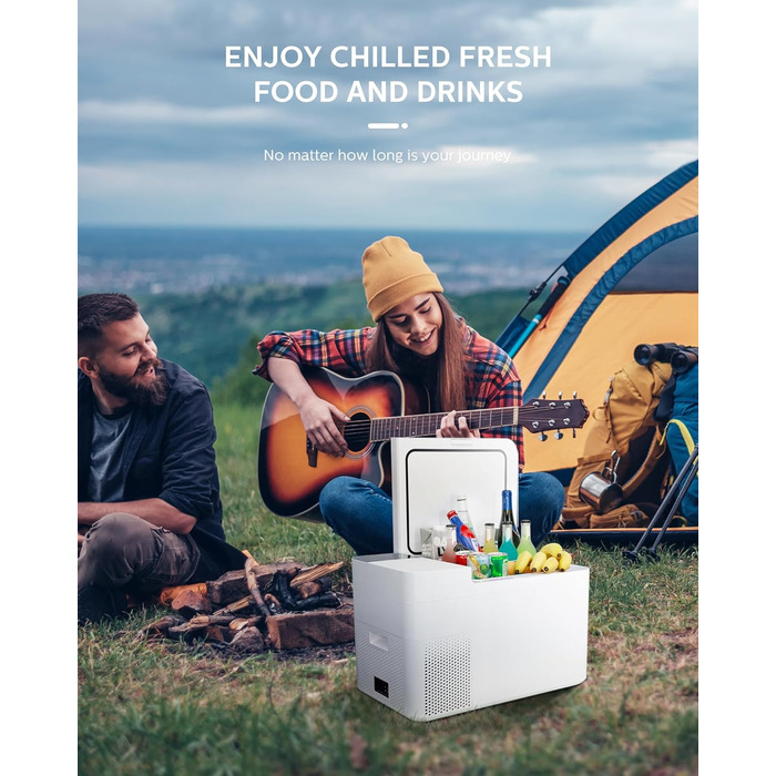 Холодильник PHILIPS TB5301G 12-вольтовий, 25-літровий автомобільний холодильник, автомобільний електричний холодильник 12/24 В пос