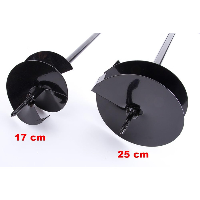 Ручний бурильник для землі, бур для ям, садовий бур 17 см