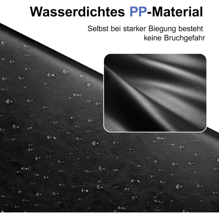Папка для документів NEWYES формату A4 з 30 прозорими обкладинками водовідштовхувальна папка для презентацій зі штучної шкіри, ідеально підходить для офісу, ділових поїздок та як подарунок для чоловіків чорна