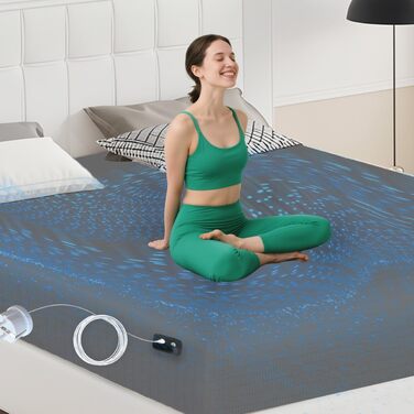 Простирадло на резинці із заземленням, простирадло із заземленням із кабелем заземлення ЄС, килимок для заземлення, простирадло із заземленням для кращого сну (сіре, 200x200 см) 200 x 200 см сірого кольору