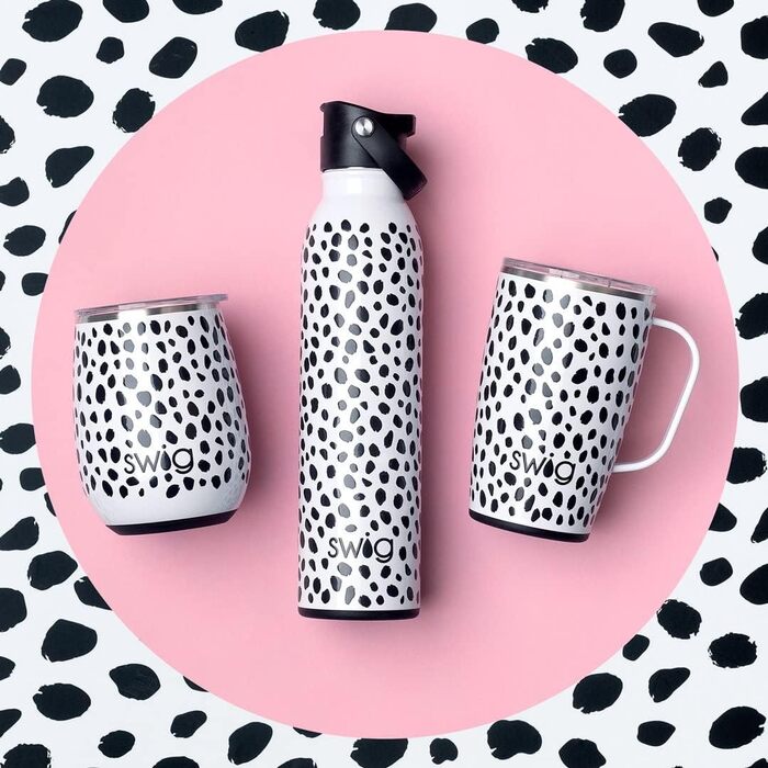 Ізольована пляшка для води Swig Life, дорожня пляшка для води з соломинкою та кришкою, пляшки для води з підсклянником, пляшка для