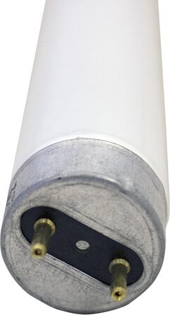 Люмінесцентна лампа SYLVANIA T8, цоколь G13, 18 Вт, Grolux, ростова лампа, термін служби 20000 год, лінійна форма, діаметр 26 мм, довжина 600 мм, біла колба, 1 уп.