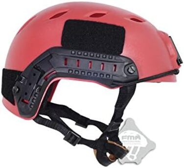 Універсальний тактичний легкий шолом OPS Fast Base ABS Jump Military RED L/XL TB285