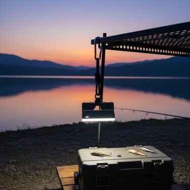 Світлодіодний ліхтар з легкою та компактною конструкцією для зручного пакування та використання під час походів та екскурсій на природі (зелений)