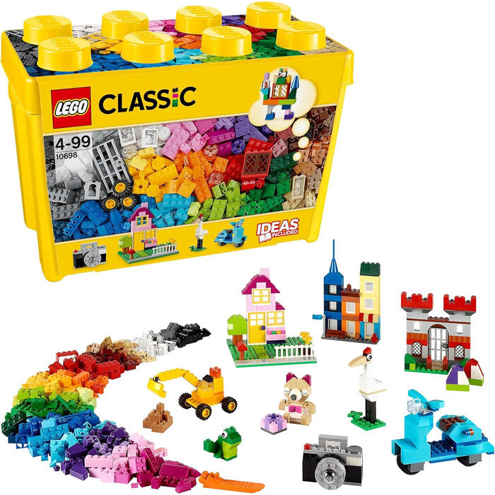 Конструктор LEGO Classic Велика коробка з кубиками, 790 деталей