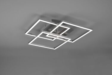 Стеля LED-світильник Reality Mobile R62883107, матовий нікель, 27 Вт, з пультом, димером, зміною кольорів та нічником