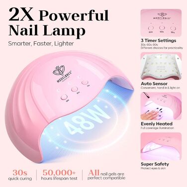 Стартовий набір для манікюру modelones (12 кольорів)