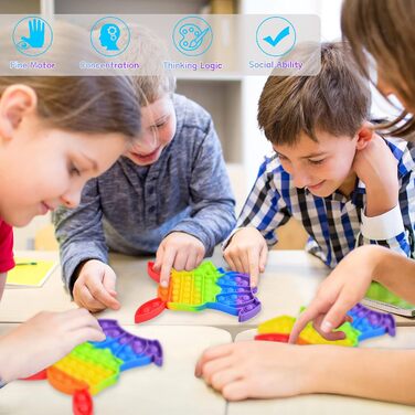 Сенсорна іграшка для зняття тривоги та стресу, Squishy Toys для дітей та дорослих