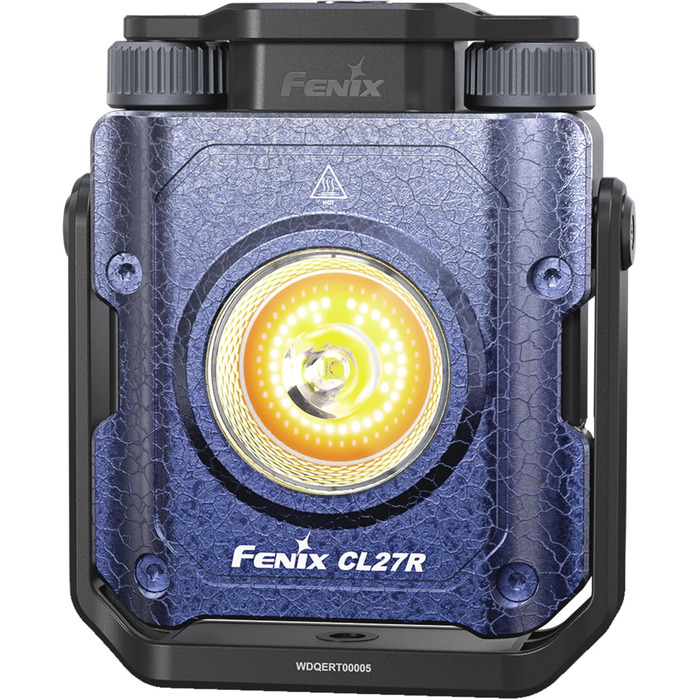 Ліхтар Fenix CL27R з блакитним тисненням, акумуляторний, з кількома променями 1600 люмен 180 м 285 годин максимум Режим червоного світла Плавне регулювання колірної температури та яскравості Магнітна ручка на 360 IP66