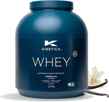 Протеїновий порошок Kinetica Sports Whey – Ваніль, 2,27 кг