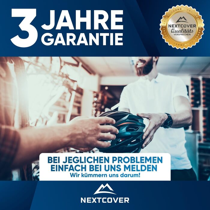 Комплект велосипедних ліхтарів NEXTCOVER із сенсором LightSense та 11 годин автономної роботи від акумулятора I Заряджається від USB та водонепроникний I Схвалено StVZO I Передній світлодіодний велосипедний ліхтар I Велосипедний ліхтар та задній велосипед
