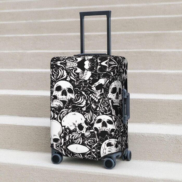 Чохол для валізи Totenkopf, міцний захист для багажу розміром 45.7-81.3 см, XL, чорний