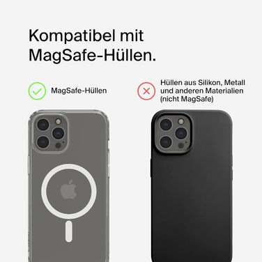 Бездротовий магнітний автомобільний тримач Belkin BoostCharge, автомобільний зарядний пристрій, сумісний з iPhone 16, iPhone 15, i