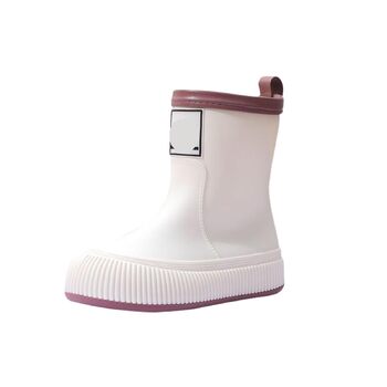 Гумові чоботи, взуття, нековзне, багатофункціональне, легко зберігати, компактне гумове взуття, гумові чоботи для сільського господарства, кемпінгу, дорослі, бежеві