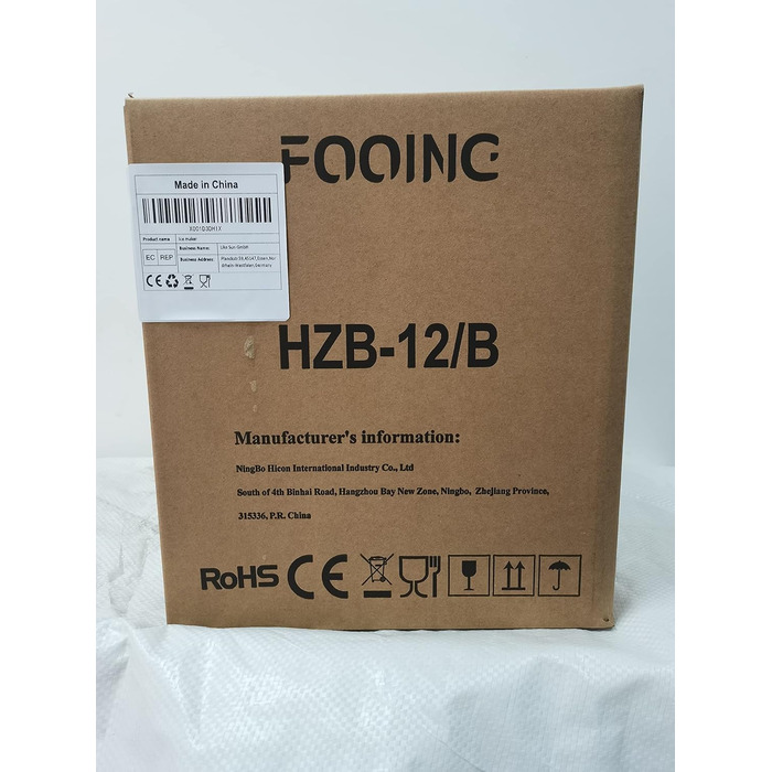 Машина для виробництва кубиків льоду FOOING Льодогенератор Кубик льоду готовий за 6 хвилин 2-літровий льодогенератор з лопатою для льоду та кошиком Світлодіодний дисплей Машини для кубиків льоду для домашнього бару Black