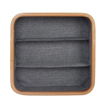 Коробка для зберігання бавовни та льону для дому, гардеробна, штабелюється, сортування пошарово, органайзер для тканини