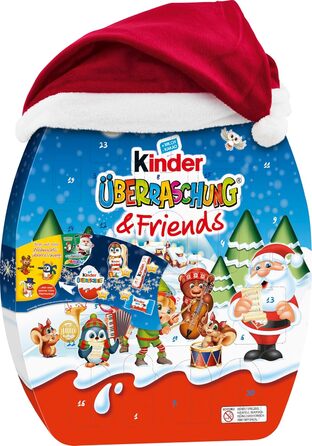 Адвент-календар Kinder Surprise & Friends, 370 г