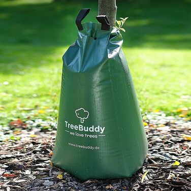 Мішок для поливу дерев TreeBuddy 1 мішок для поливу дерев для поливу дерев міцний мішок для поливу 75 л з міцного ПВХ проти посухи та спеки