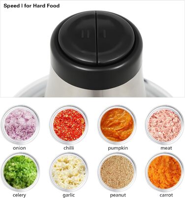 Електричний кухонний подрібнювач Silver, електричний кухонний подрібнювач Kitchen Aid, електричний кухонний подрібнювач для кухні та столу