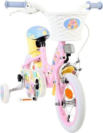 Дитячий велосипед Volare 12, 14, 16 для дівчаток та хлопчиків 36 років Офіційно ліцензований з дизайном улюблених персонажів З додатковими колесами, ножним та ручним гальмами, регульованим сидінням та простою збіркою. Модель Stitch 12