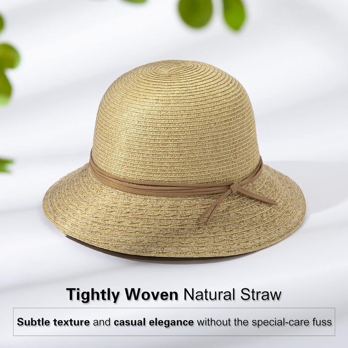 Жіночий сонцезахисний капелюх Comhats, складний солом&39яний капелюх для пляжу, захист від ультрафіолету, літній капелюх, бежевий, розмір M