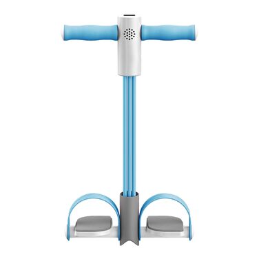 Еспандер для педалей, натяжний трос для педалей розумне обладнання для сидіння з 6 трубками, зручні стрічки для педалей, для тренувальних педалей, еспандер синього кольору