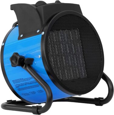 Тепловентилятор ALLEGRA PTC 3000 Вт Електричний вентилятор 230 В для дому та офісу Безпечний керамічний PTC обігрівач з термостатом та захистом від перегріву Портативний додатковий обігрівач