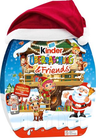 Адвент-календар Kinder Surprise & Friends, 370 г