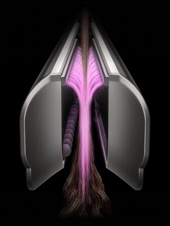Стайлер для випрямлення волосся Dyson Airstrait 2в1 (випрямляч та фен) Ceramic Pink/Rose Gold