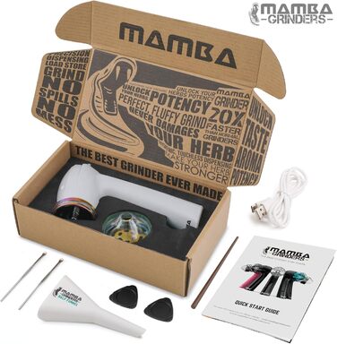 Гр. Електричний подрібнювач спецій, акумуляторний USB з дозуючим засобом і головкою лійки для легкого наповнення - повністю зарядіть Rainbow перед використанням, 1