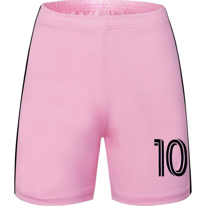 Подарунковий набір дитячої футбольної майки та шортів Miami 2023/2024 10, домашня форма, дитячі розміри, рожевий 26/152 (8-9 років)