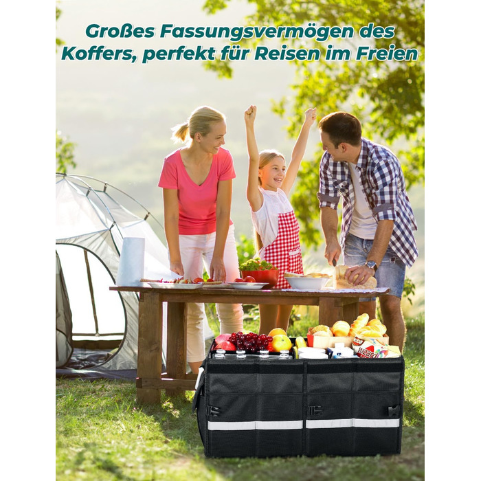 Органайзер для багажника автомобіля Сумка для багажника автомобіля Автомобільна коробка Автомобільна коробка Складана коробка Сумк