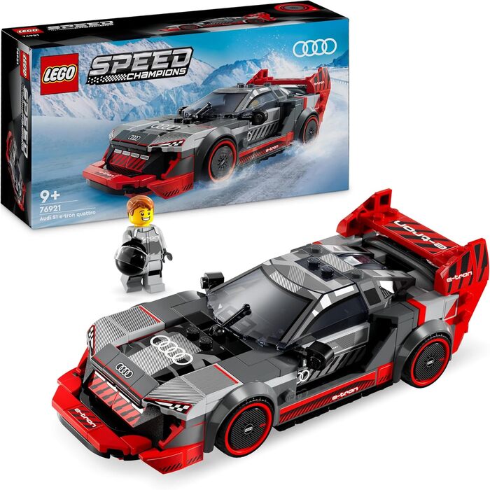 Конструктор LEGO Speed Champions 76921, Гоночний автомобіль Audi S1 e-tron quattro, 274 деталі