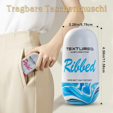 Мастурбатор-яйце Humbuzz для чоловіків, 3 моделі, силіконове