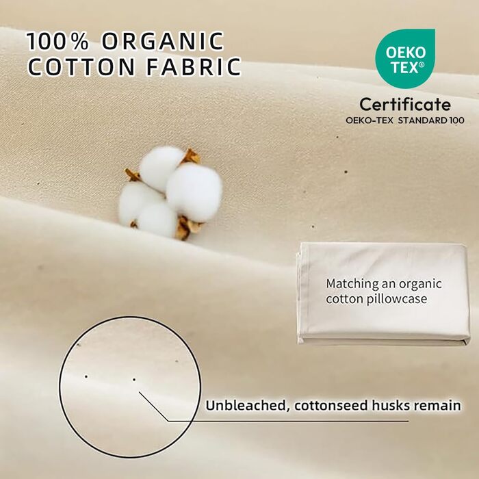 Органічна гречана подушка для сну LOFE, 35,6 x 50,8 см, регульований лофт, дихаюча для прохолодного сну, підтримка шийного відділу хребта для сну на спині та на боці (лушпиння татарської гречки), японський розмір (14 x 20 дюймів), кремовий колір