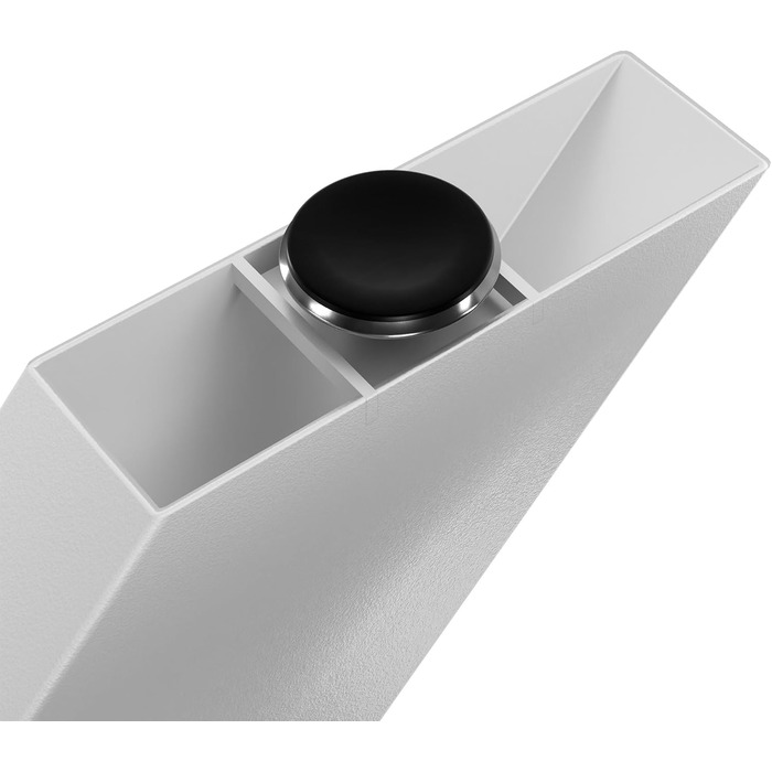 Ніжки для столу CLP Hardwick I Полозки для саморобних столів висотою 71 см I Каркас столу у формі зірки виготовлений зі сталі з порошковим покриттям, колір білий, розмір 150x78x71 см