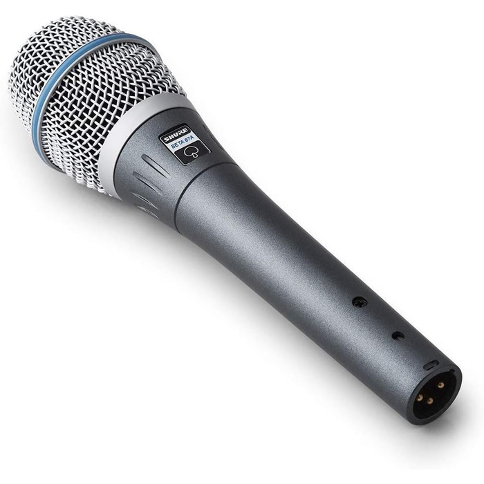 Суперкардіоїдний конденсаторний вокальний мікрофон SHURE BETA 87A